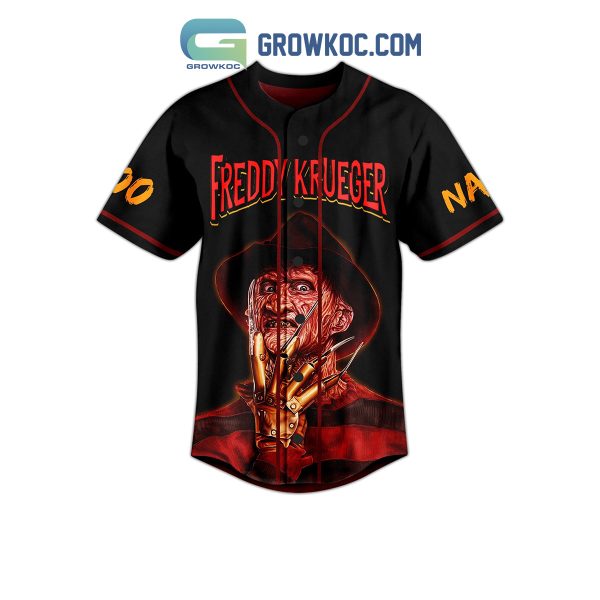 Freddy Krueger Every Town Has An Elm Street Personalized Baseball Jersey