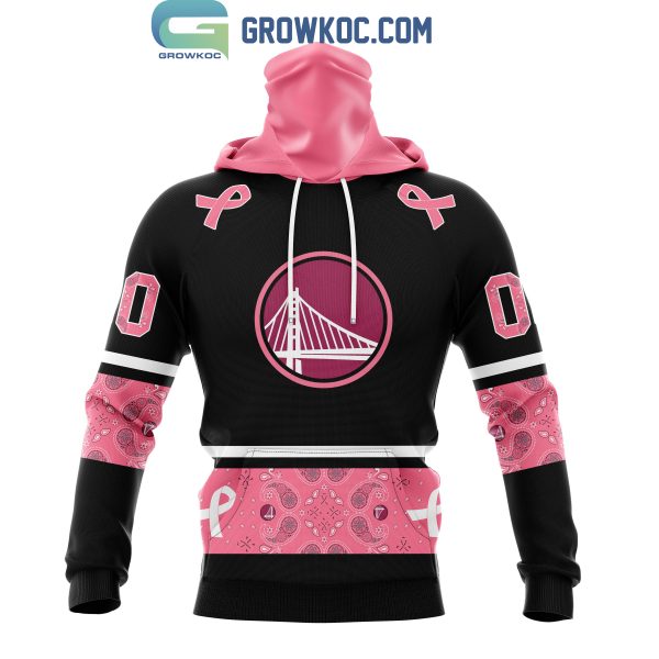 Golden State Warriors NBA Special Design Paisley Design We Wear Pink Breast Cancer Personalized Hoodie T Shirt