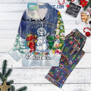 Grateful Dead All I Want For Christmas Is A Rock N Roll Pajamas Set