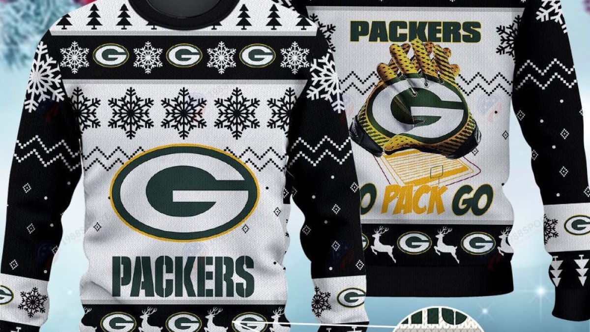 Light up packers on sale sweater