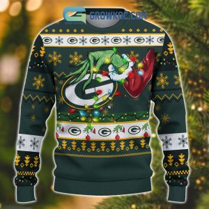 Green Bay Packers NFL Grinch Christmas Ugly Sweater