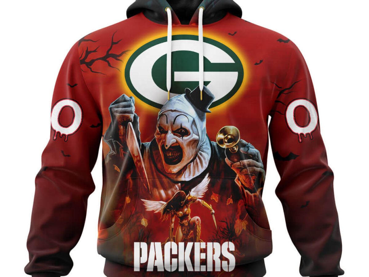 IT Green Bay Packers in toilet halloween shirt, hoodie, sweater