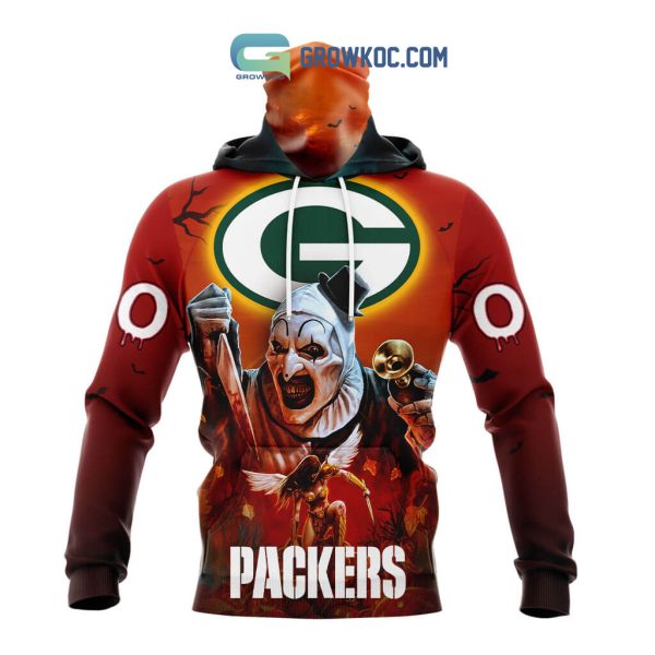 Green Bay Packers NFL Horror Terrifier Ghoulish Halloween Day Hoodie T Shirt