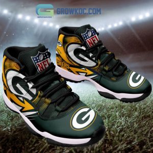 Green Bay Packers NFL Personalized Air Jordan 11 Shoes Sneaker