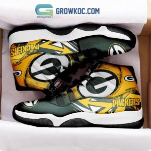 Green Bay Packers NFL Personalized Air Jordan 11 Shoes Sneaker