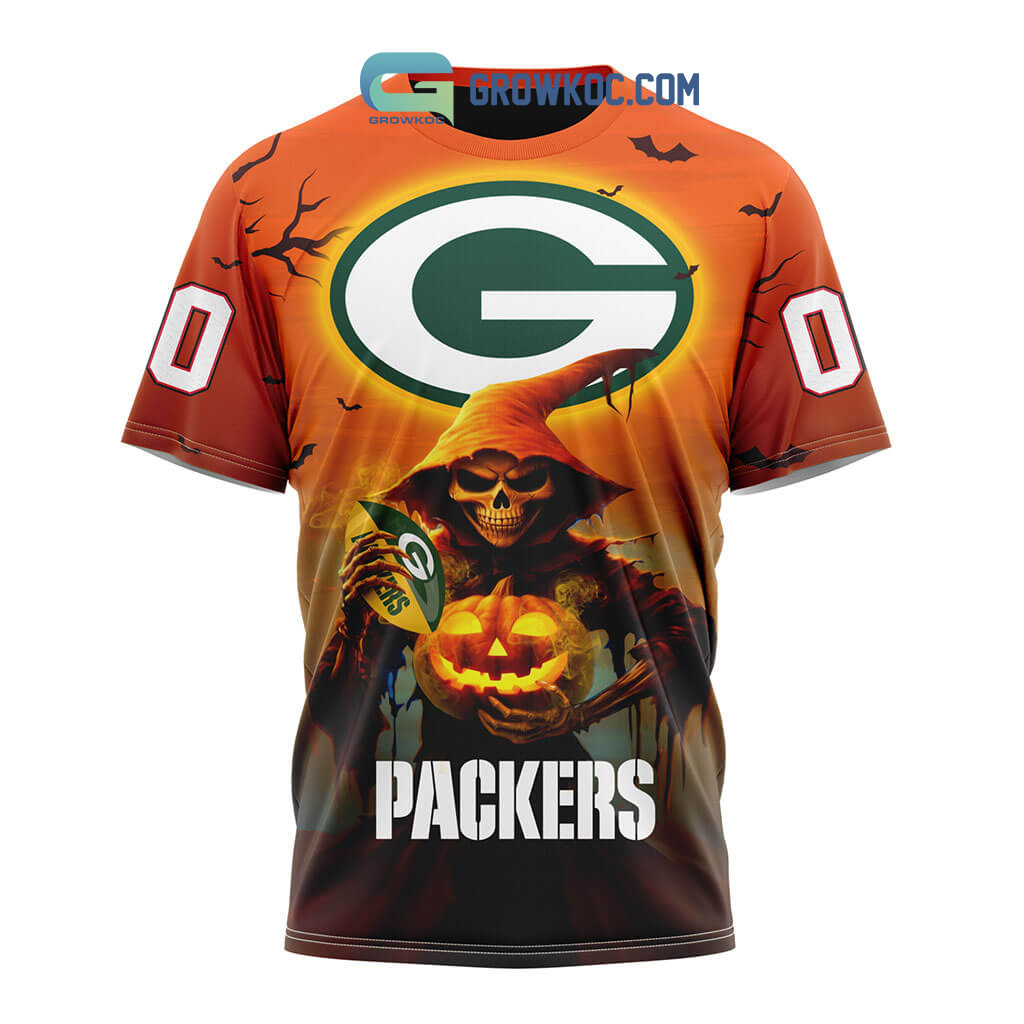 Gearhumans 3D Green Bay Packers Christmas Ugly Sweater Custom Tshirt H