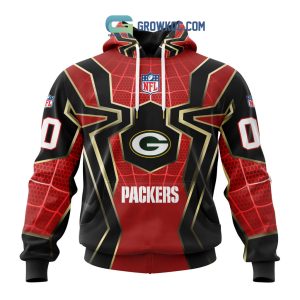 Green Bay Packers NFL Spider Man Far From Home Special Jersey Hoodie T Shirt