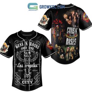 Guns N’ Roses North America 2023 Baseball Jersey