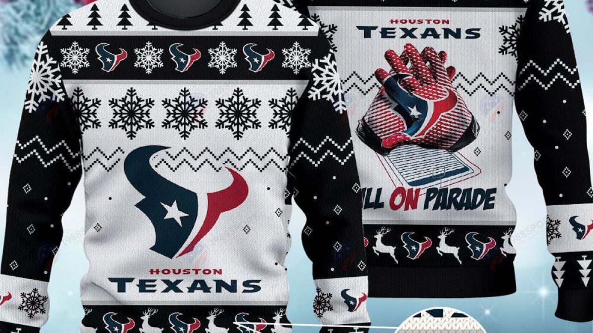 Texans light up on sale sweater