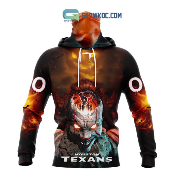 Houston Texans NFL Halloween Badut Mematikan Personalized Hoodie T Shirt