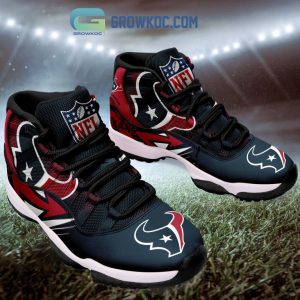Houston Texans NFL Personalized Air Jordan 11 Shoes Sneaker