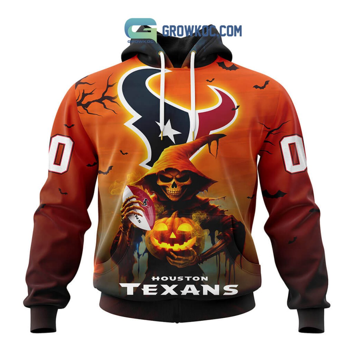 NFL Houston Texans Crewneck Sweatshirt Show Team Spirit in 2023