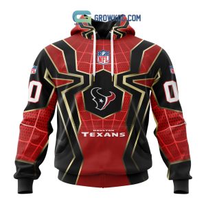 Houston Texans NFL Spider Man Far From Home Special Jersey Hoodie T Shirt