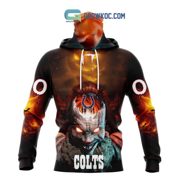 Indianapolis Colts NFL Halloween Badut Mematikan Personalized Hoodie T Shirt