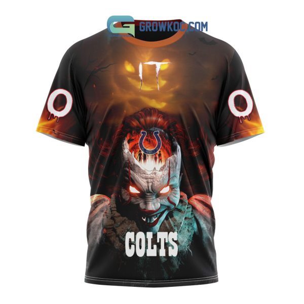 Indianapolis Colts NFL Halloween Badut Mematikan Personalized Hoodie T Shirt