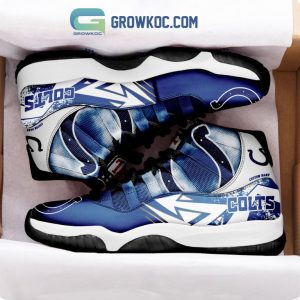 Indianapolis Colts NFL Personalized Air Jordan 11 Shoes Sneaker