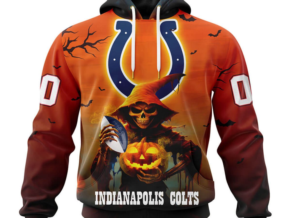 NFL Indianapolis Colts Custom Name Number Ugly Christmas Sweater V2 -  Freedomdesign