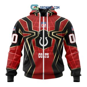 Indianapolis Colts NFL Spider Man Far From Home Special Jersey Hoodie T Shirt