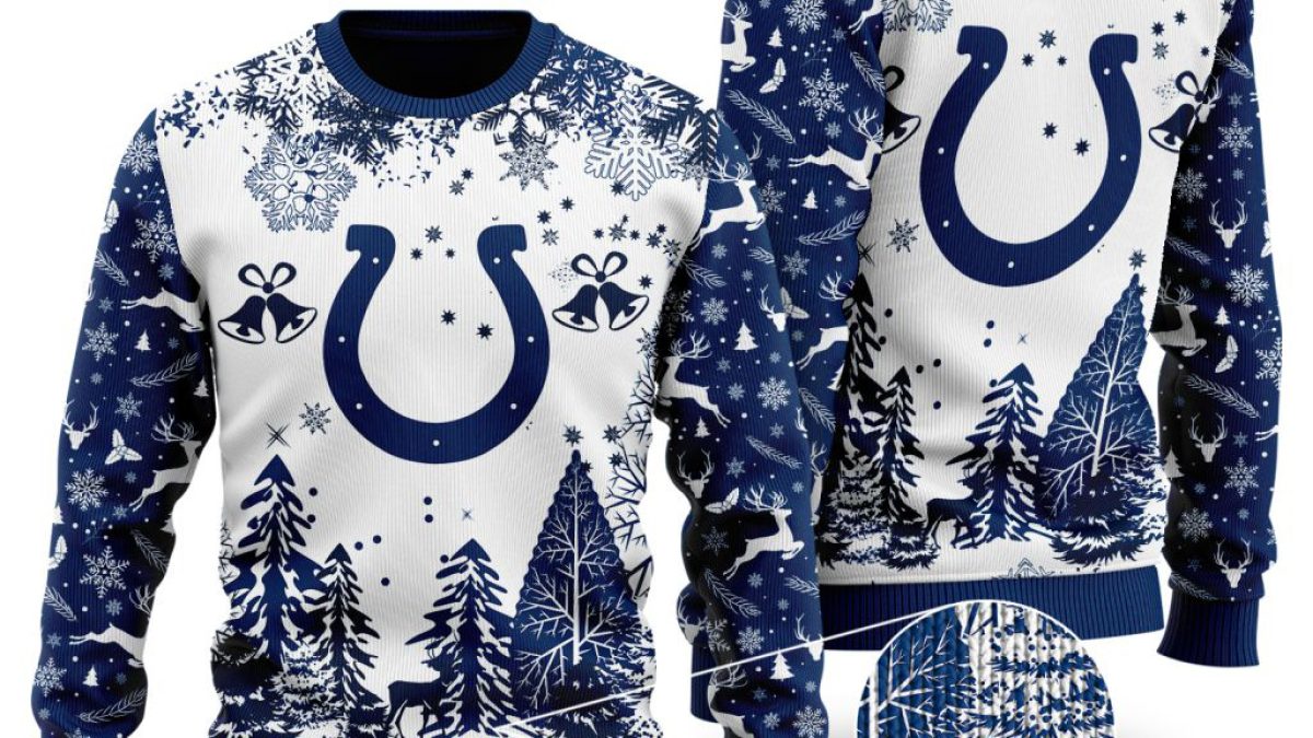 Colts light up hot sale christmas sweater