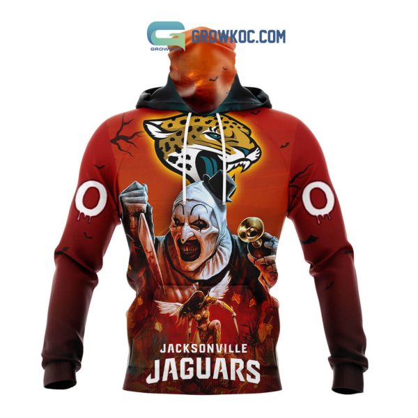 Jacksonville Jaguars NFL Horror Terrifier Ghoulish Halloween Day Hoodie T Shirt
