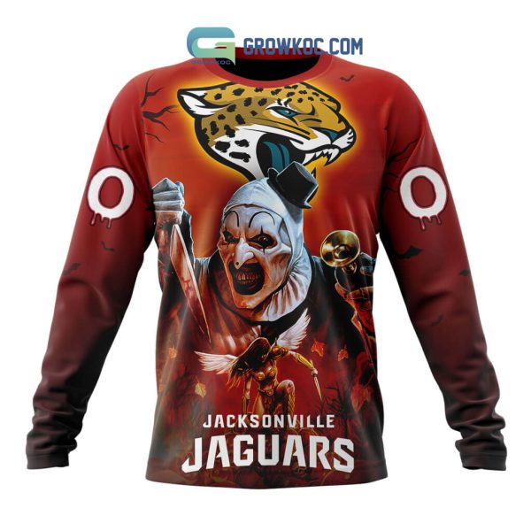 Jacksonville Jaguars NFL Horror Terrifier Ghoulish Halloween Day Hoodie T Shirt