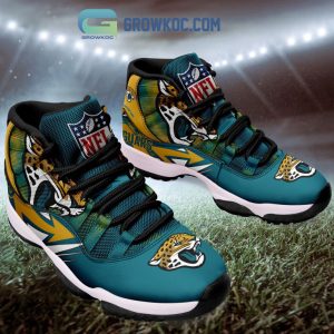 Jacksonville Jaguars NFL Personalized Air Jordan 11 Shoes Sneaker