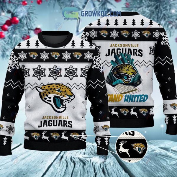 Jacksonville Jaguars Stand United Christmas Ugly Sweater