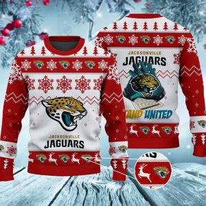 Jacksonville Jaguars Stand United Christmas Ugly Sweater