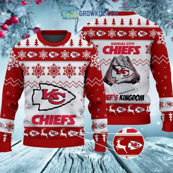 Kansas City Chiefs Chief’s Kingdom Christmas Ugly Sweater