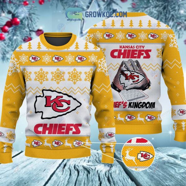 Kansas City Chiefs Chief’s Kingdom Christmas Ugly Sweater