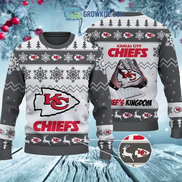 Kansas City Chiefs Chief’s Kingdom Christmas Ugly Sweater