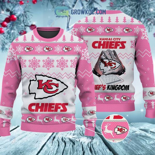 Kansas City Chiefs Chief’s Kingdom Christmas Ugly Sweater