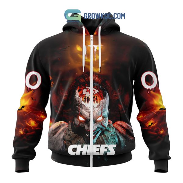 Kansas City Chiefs NFL Halloween Badut Mematikan Personalized Hoodie T Shirt