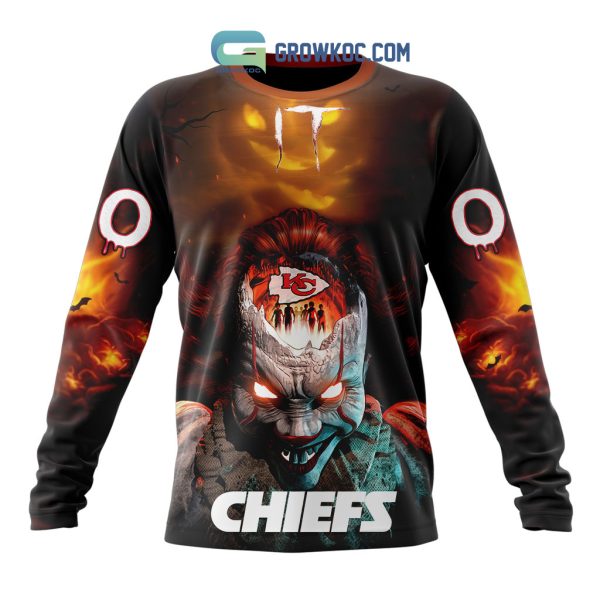 Kansas City Chiefs NFL Halloween Badut Mematikan Personalized Hoodie T Shirt