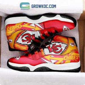 Kansas City Chiefs NFL Personalized Air Jordan 11 Shoes Sneaker