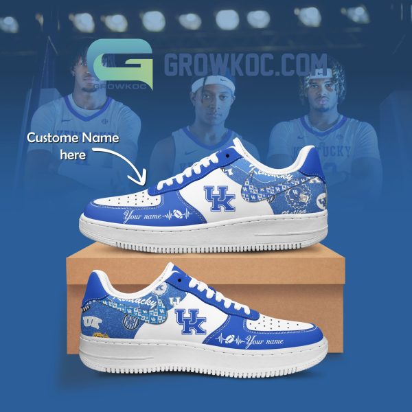 Kentucky Wildcats Personalized Air Force 1 Shoes