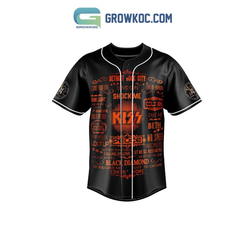 Kiss Hotter Than Hell BBQ Baseball Jersey - Growkoc