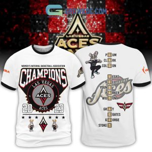 Vegas Golden Knights And Las Vegas Aces City Of Champions Stanley Cup WNBA  T Shirt - Growkoc