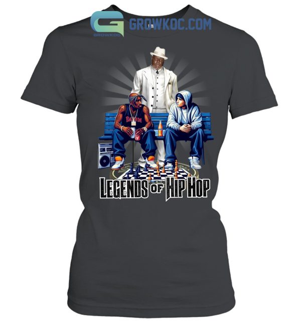 Legends Of Hiphop Eminem And 2Pac T Shirt