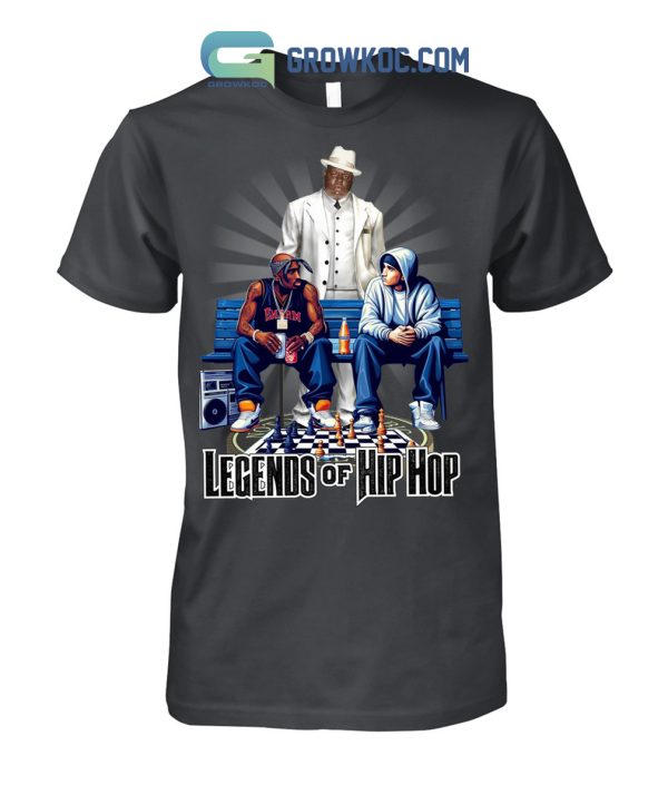 Legends Of Hiphop Eminem And 2Pac T Shirt