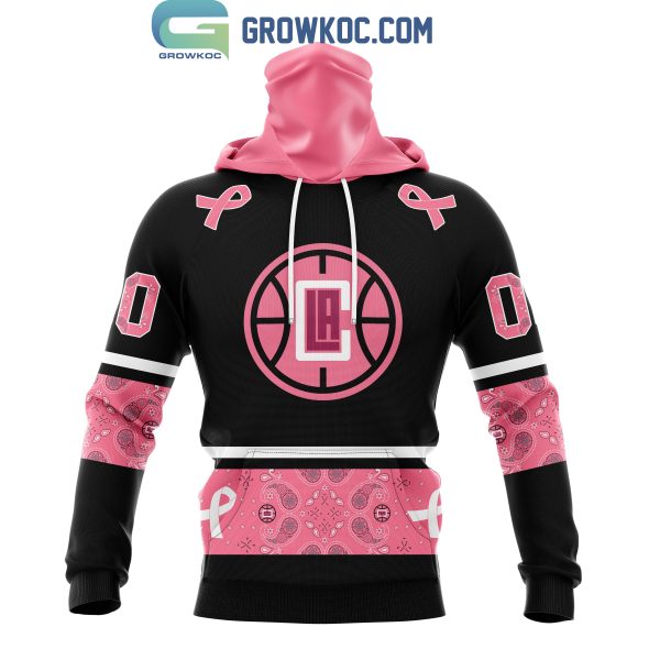 Los Angeles Clippers NBA Special Design Paisley Design We Wear Pink Breast Cancer Personalized Hoodie T Shirt