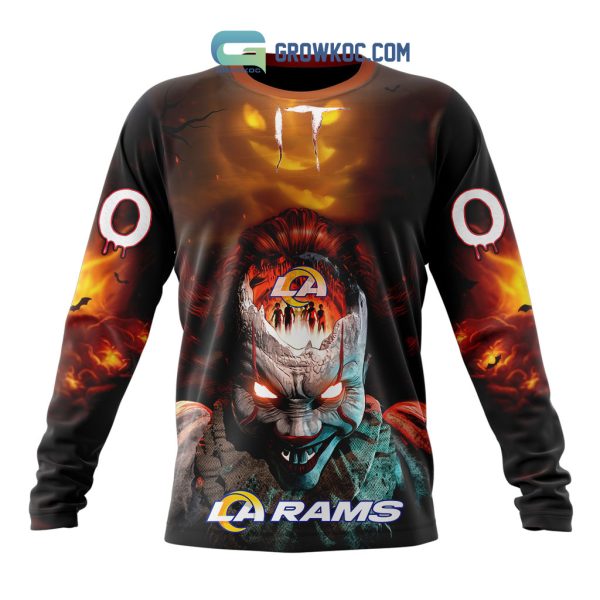 Los Angeles Rams NFL Halloween Badut Mematikan Personalized Hoodie T Shirt