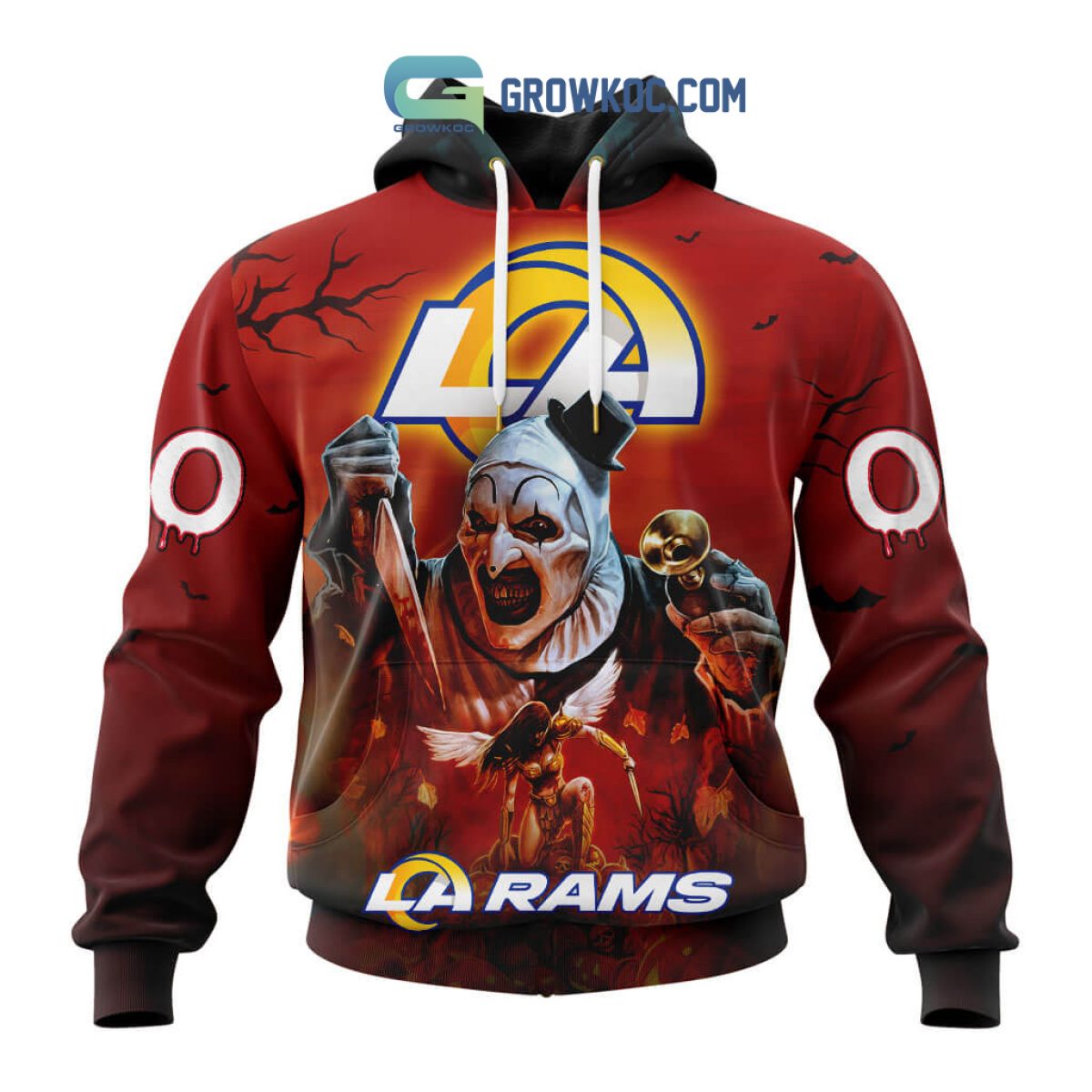 Los Angeles Rams NFL Personalized Home Jersey Hoodie T Shirt - Growkoc