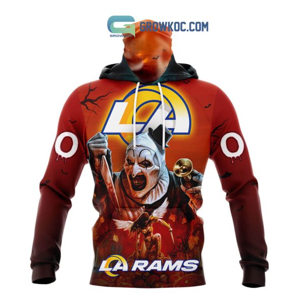 Los Angeles Rams NFL Horror Terrifier Ghoulish Halloween Day Hoodie T Shirt