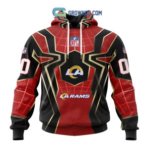 Los Angeles Rams NFL Spider Man Far From Home Special Jersey Hoodie T Shirt