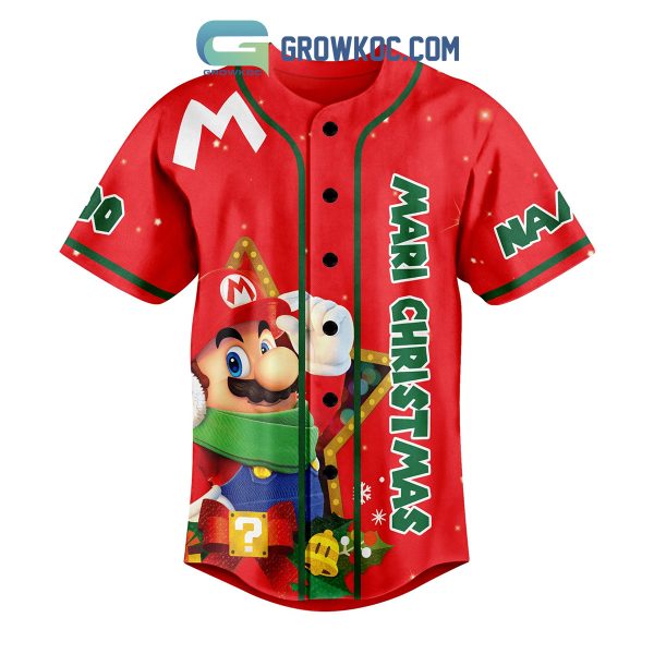 Mari Christmas I’m Jumping Shell When Jingle Bell Personalized Baseball Jersey