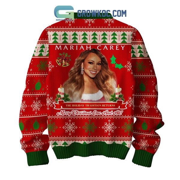 Mariah Carey Merry Christmas One And All Ugly Sweater