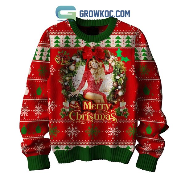 Mariah Carey Merry Christmas One And All Ugly Sweater