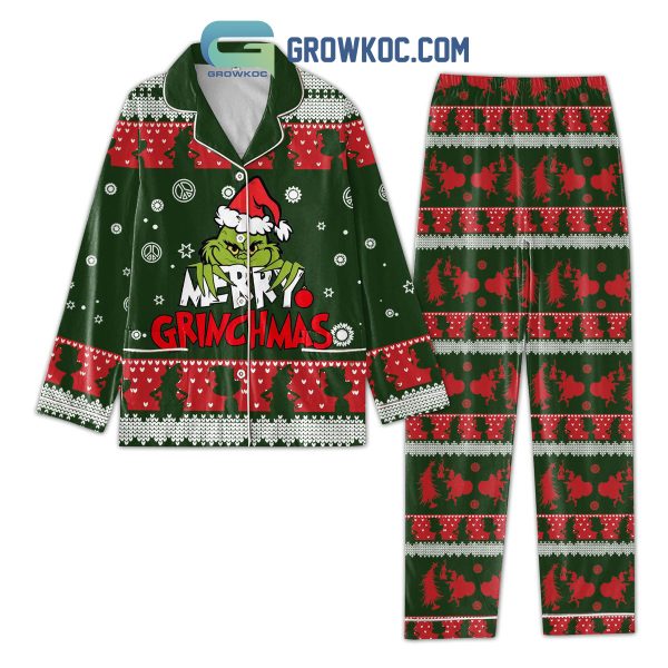 Merry Grinchmas Christmas Pajamas Set