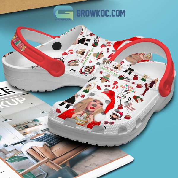 Merry Swiftmas In My Heart Is A Christmas Tree Farm Clogs Crocs